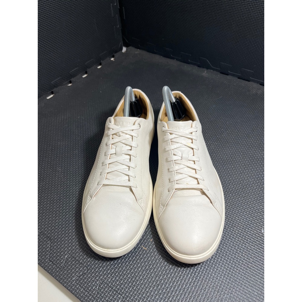Cole Haan Grand Crosscourt Sneakers Mens 9M White Leather Low Top C26515 - Picture 5 of 9